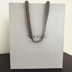 Tom Ford Silver Grey Gift Bag